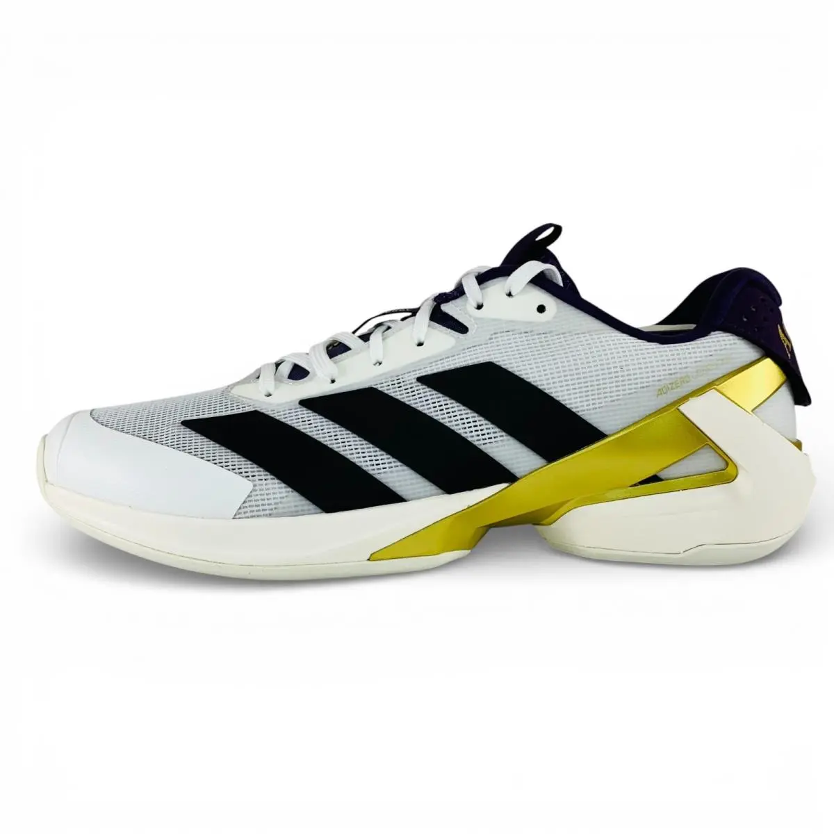 Adidas Adizero Ubersonic 5 White Black Plum Men`s Tennis Pickleball Shoes JQ3778
