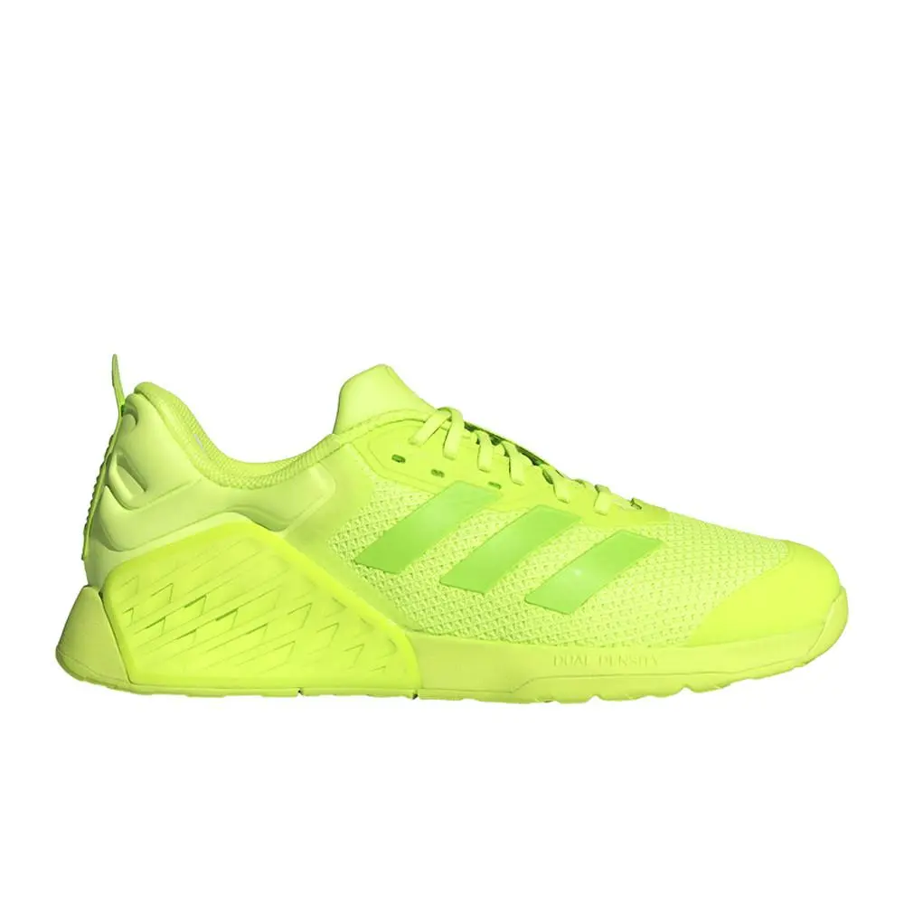 Adidas Dropset 3 Training Mens Yellow Sneakers Athletic Shoes IH5248