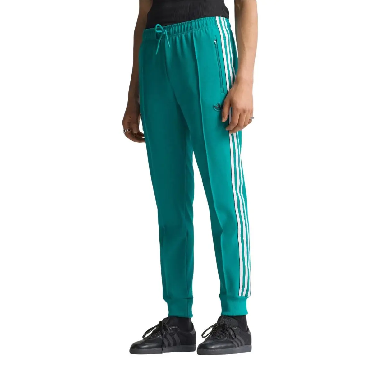 Adidas clothing - Adidas Liverpool FC Terrace Icons Track Pants - Sea Green 1