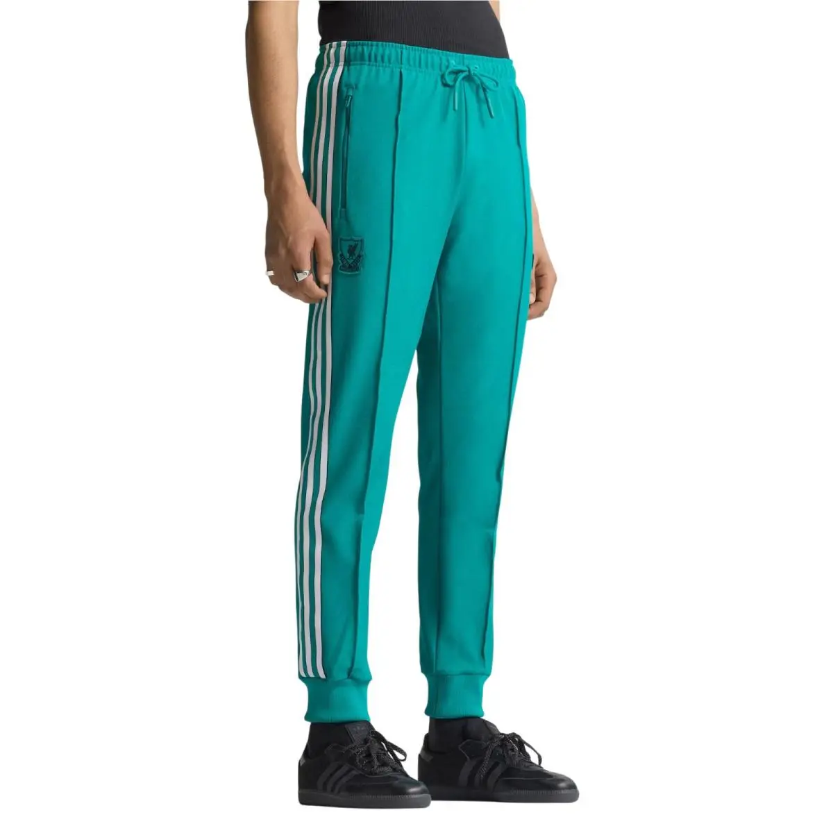 Adidas clothing - Adidas Liverpool FC Terrace Icons Track Pants - Sea Green 7