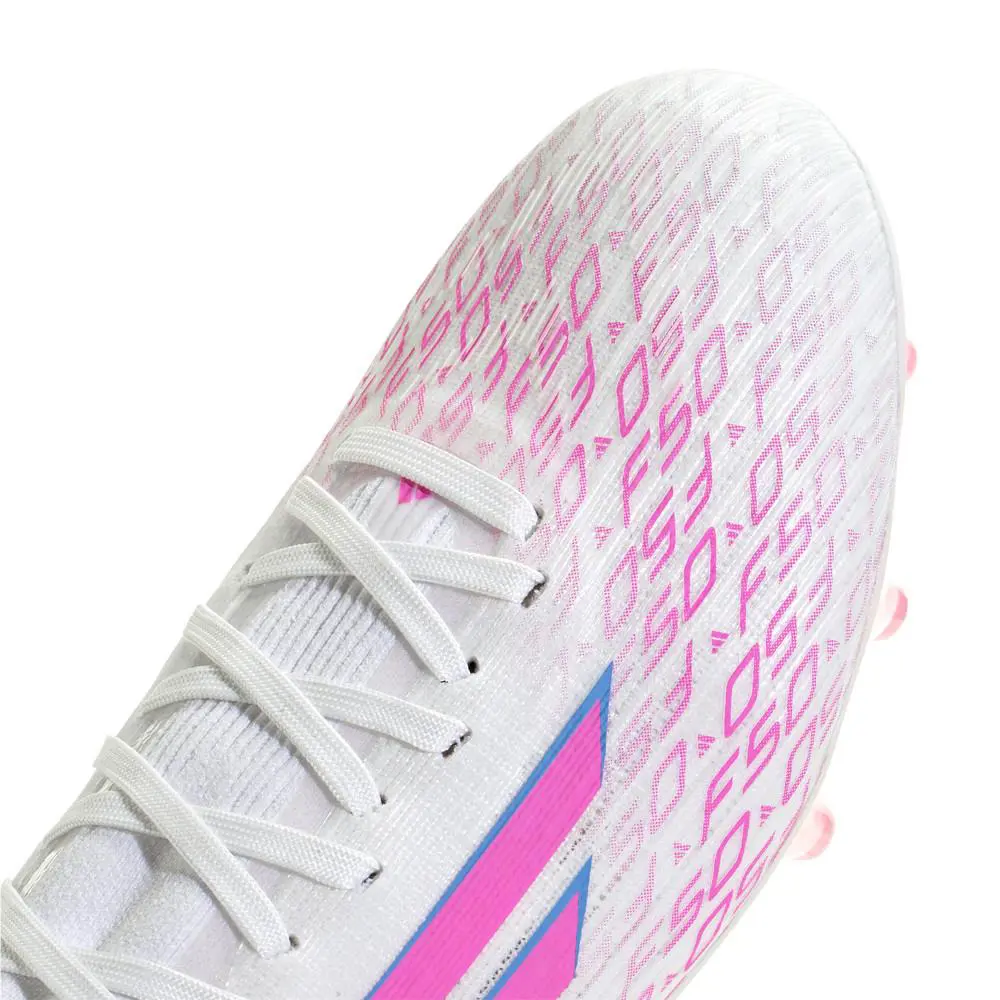 Adidas shoes - adidas F50 Sparkfusion Pro Firm GroundArtificial Ground Soccer Cl - JR1346 - White 4