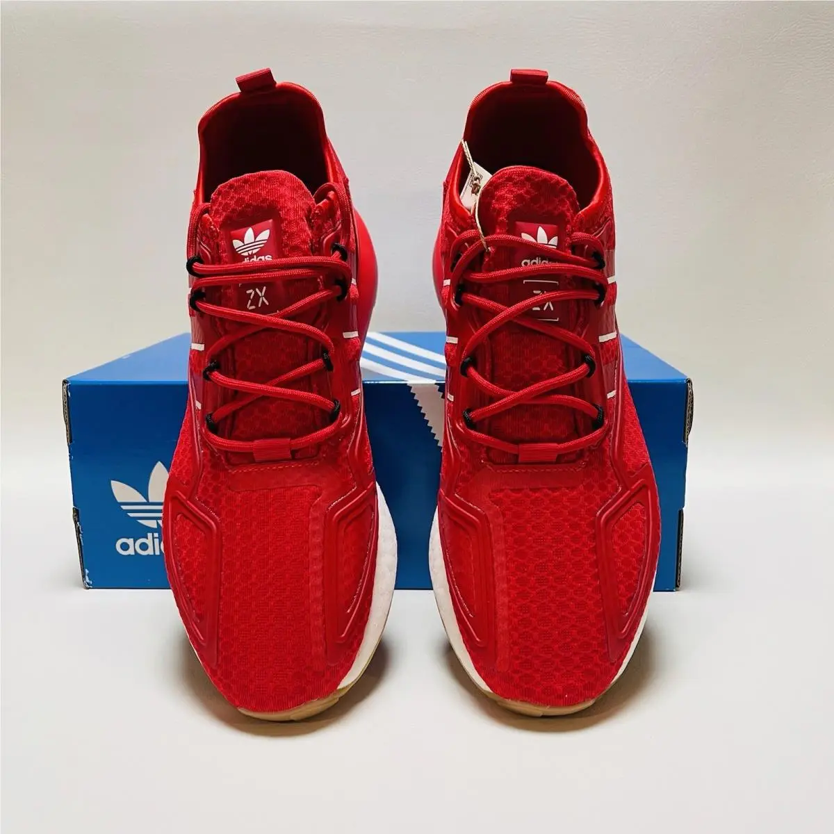 Adidas shoes - Adidas ZX 2K Boost - Boost - GY5806 - Scarlet / Scarlet / Cloud White 6