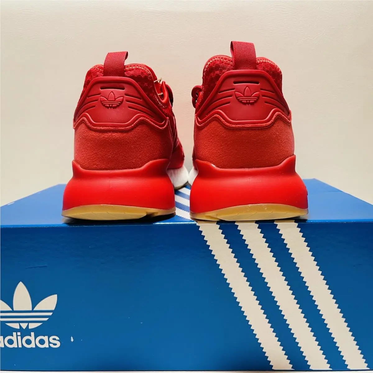 Adidas shoes - Adidas ZX 2K Boost - Boost - GY5806 - Scarlet / Scarlet / Cloud White 7