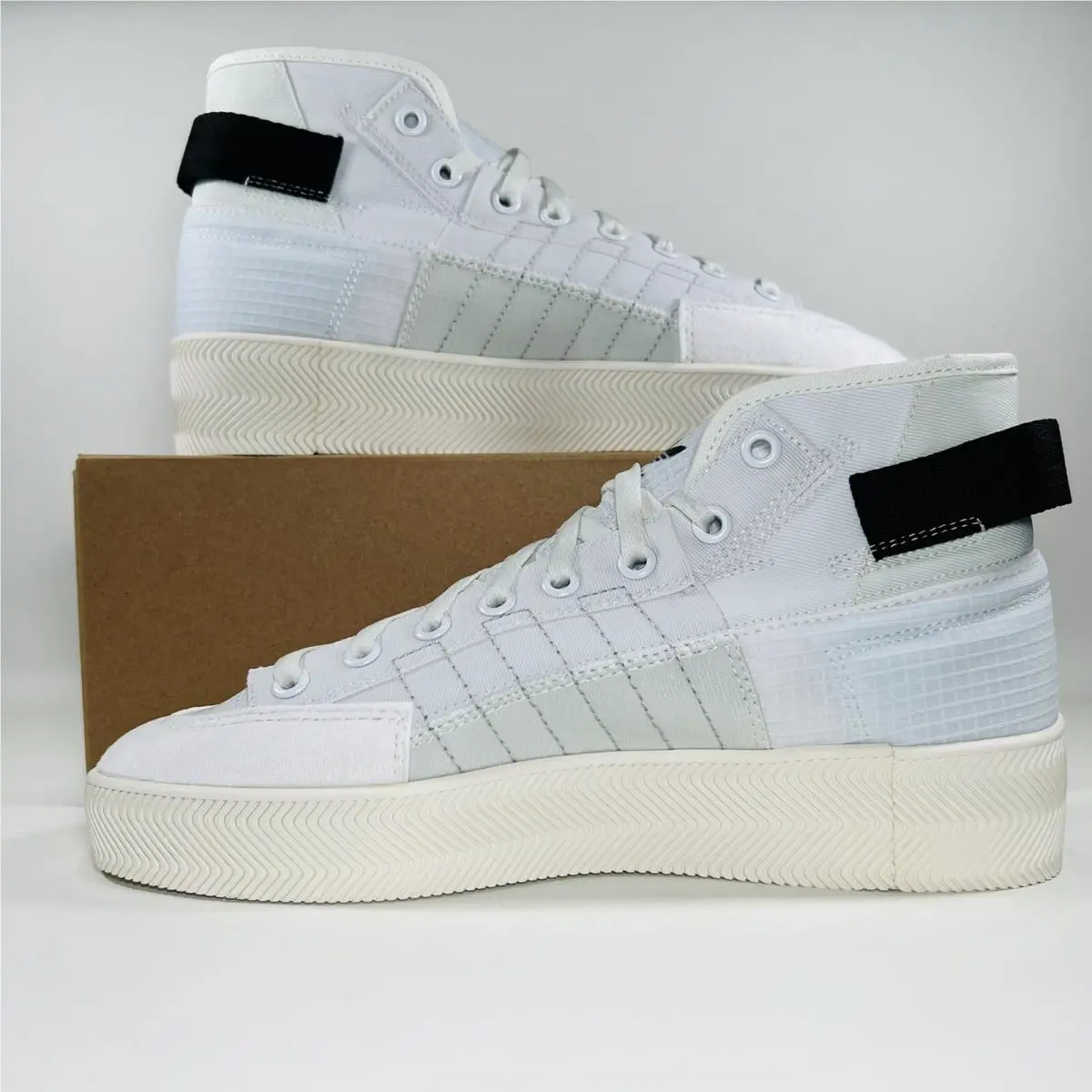 Adidas shoes - adidas Nizza Hi - Nizza - GZ1474 - Cloud White / Cloud White / Off White 0