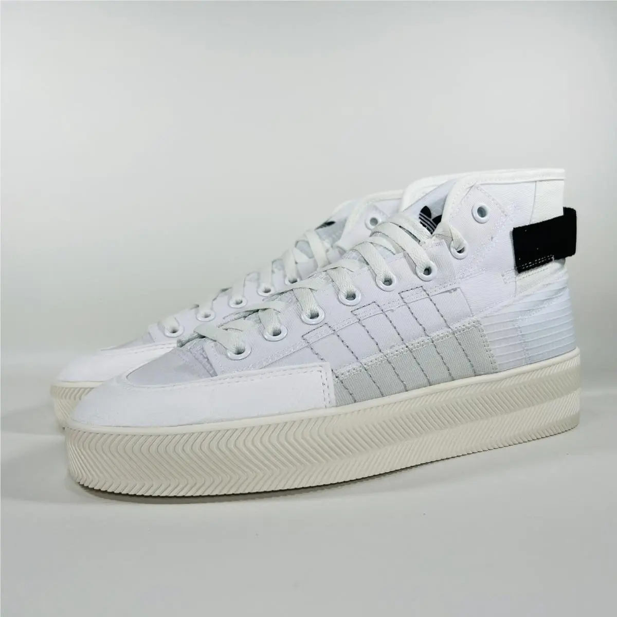 Adidas shoes - adidas Nizza Hi - Nizza - GZ1474 - Cloud White / Cloud White / Off White 7
