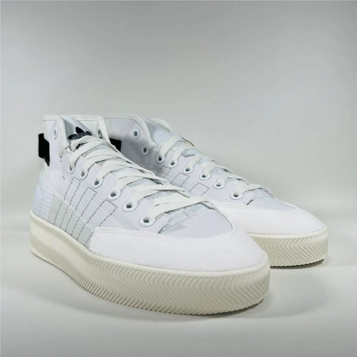 Adidas shoes - adidas Nizza Hi - Nizza - GZ1474 - Cloud White / Cloud White / Off White 6