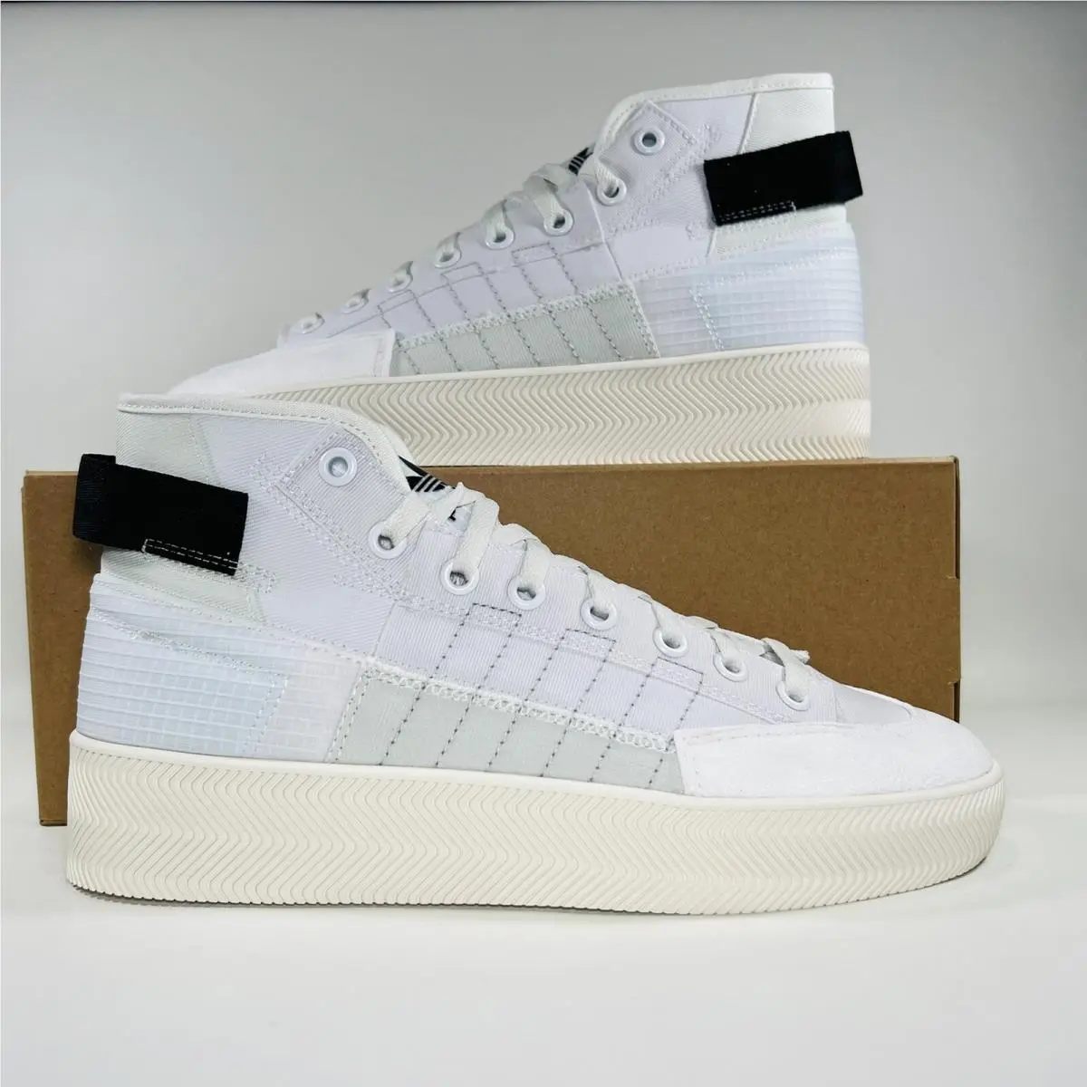 Adidas shoes - adidas Nizza Hi - Nizza - GZ1474 - Cloud White / Cloud White / Off White 11