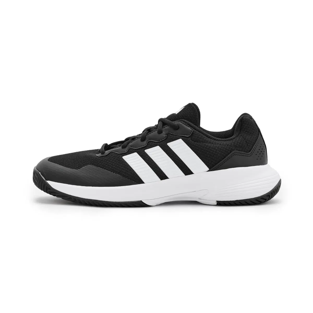 Adidas shoes - Black/White/Silver Metallic 2