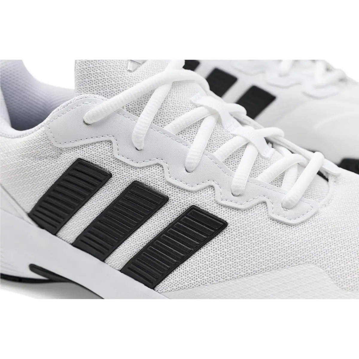Adidas shoes - Black/White/Silver Metallic 18