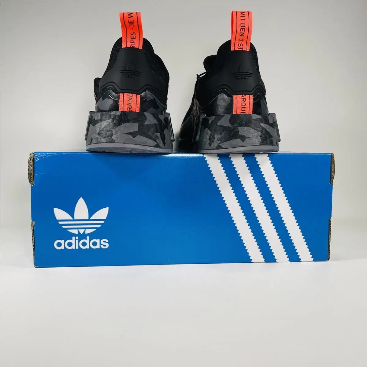 Adidas shoes - adidas NMD R1 - NMD - GW0605 - Black / Camouflage 9