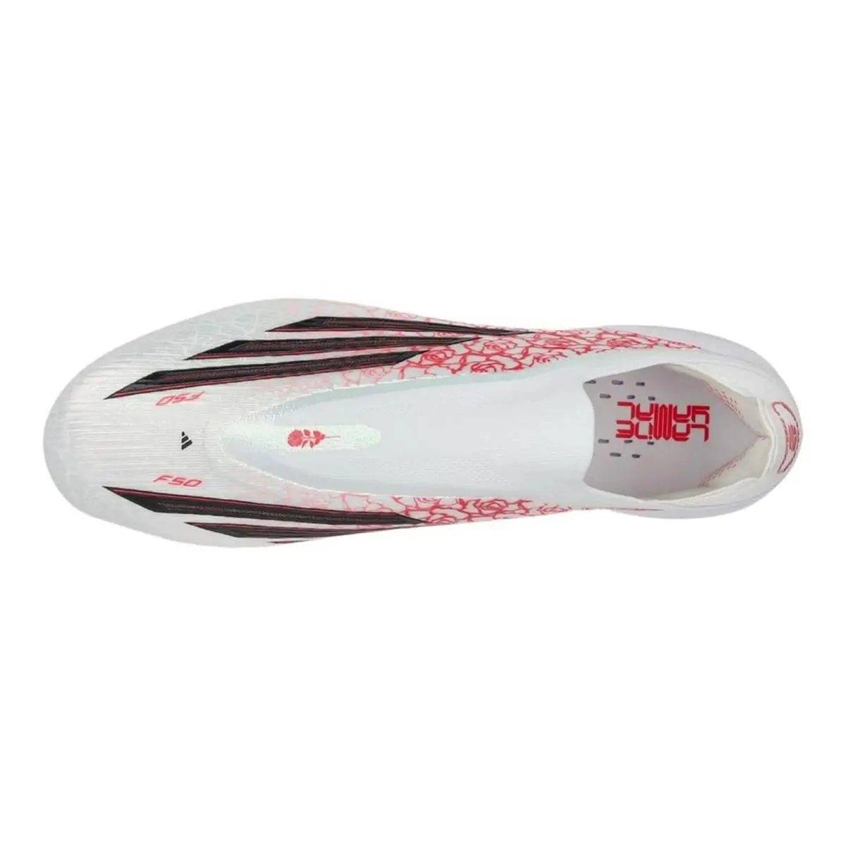 Adidas shoes - adidas F50 Elite Laceless FG Lamine Yamal - JR4441 - White 14