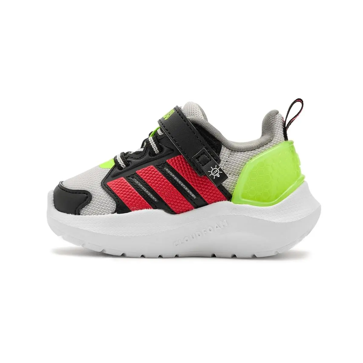 Adidas shoes - Grey One/Lucid Red/Lucid Lemon 9