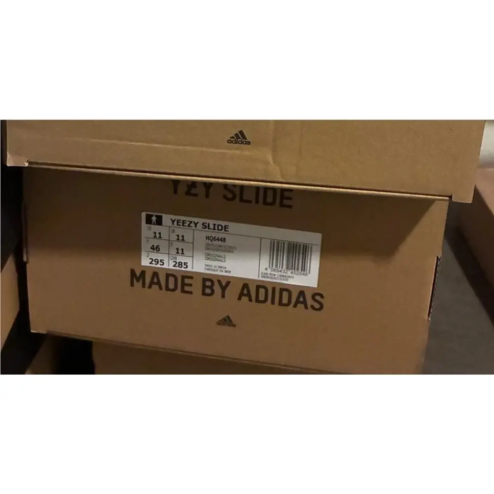 Adidas shoes - adidas Yeezy Slide - Yeezy Slide - HQ6448 - Black 3