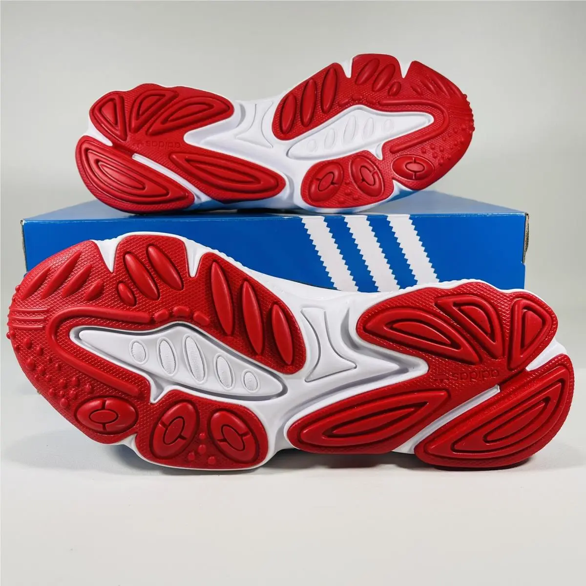 Adidas shoes - Adidas Ozweego - Ozweego - EG8127 - Cloud White / Collegiate Navy / Scarlet 10