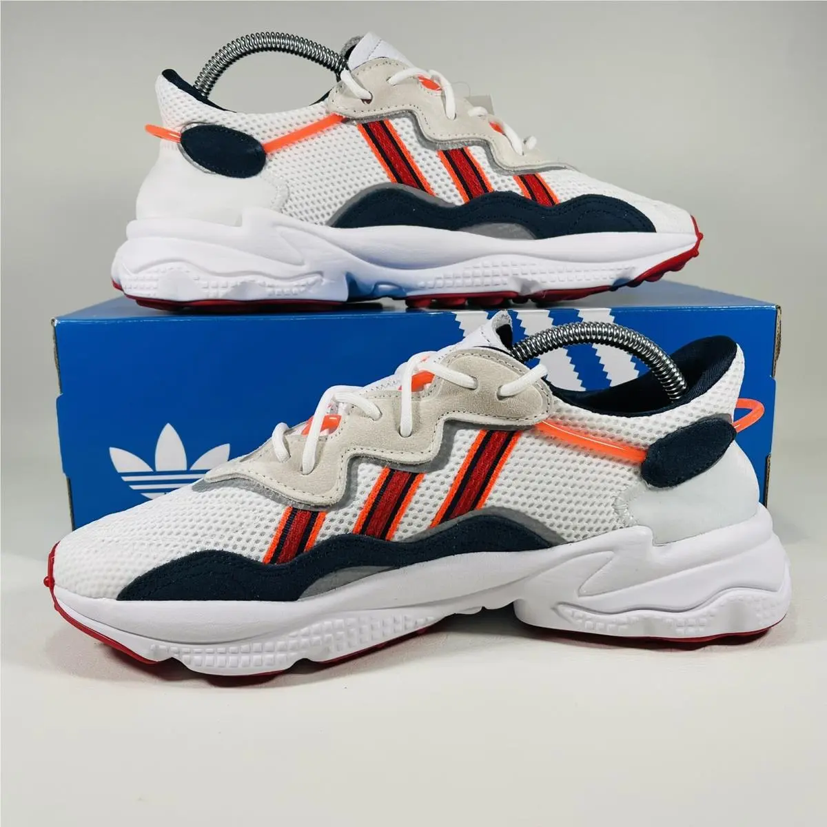 Adidas shoes - Adidas Ozweego - Ozweego - EG8127 - Cloud White / Collegiate Navy / Scarlet 12