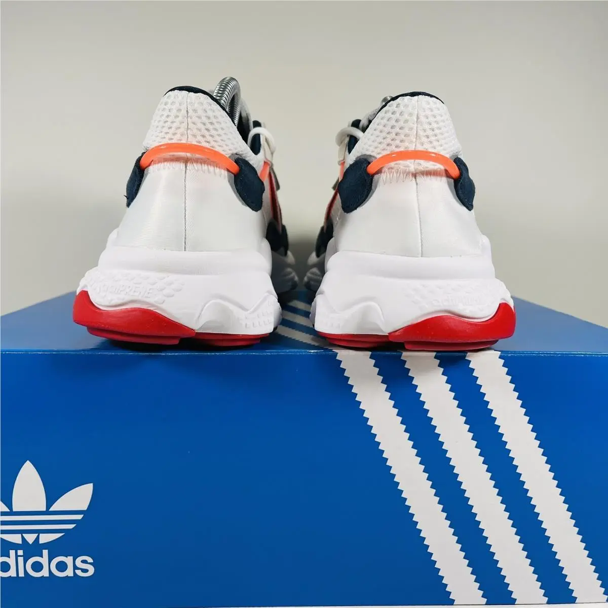 Adidas shoes - Adidas Ozweego - Ozweego - EG8127 - Cloud White / Collegiate Navy / Scarlet 9
