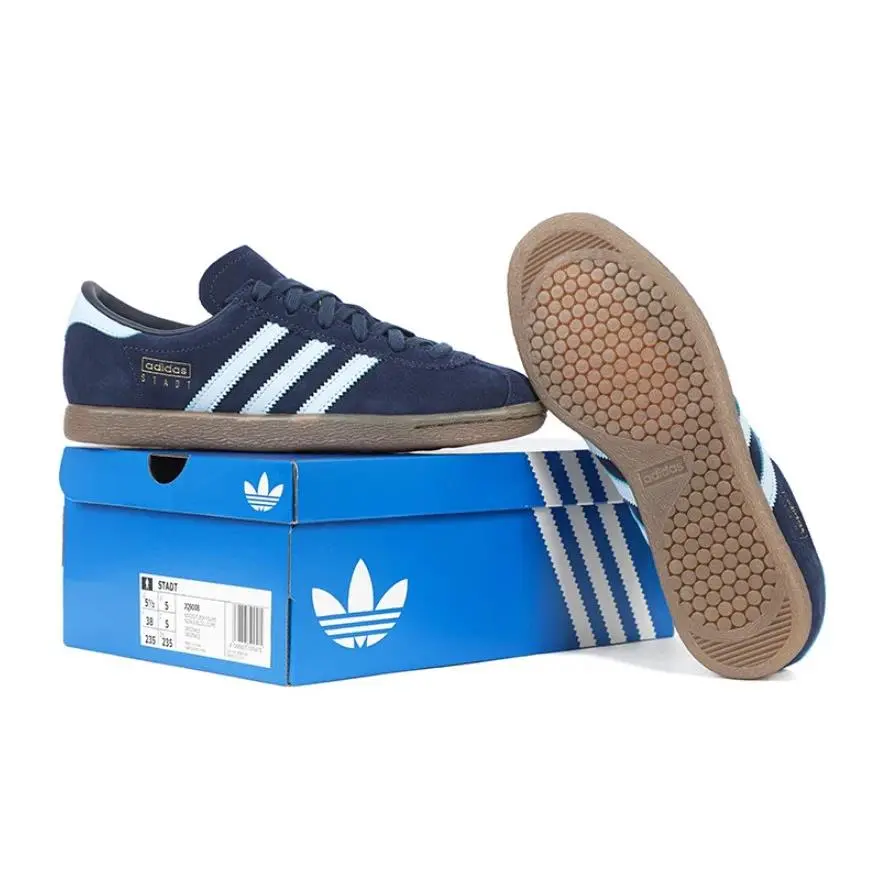 Adidas shoes - adidas Originals Stadt - Originals Stadt - JQ9008 - Night Indigo / Clear Sky / Gum 1
