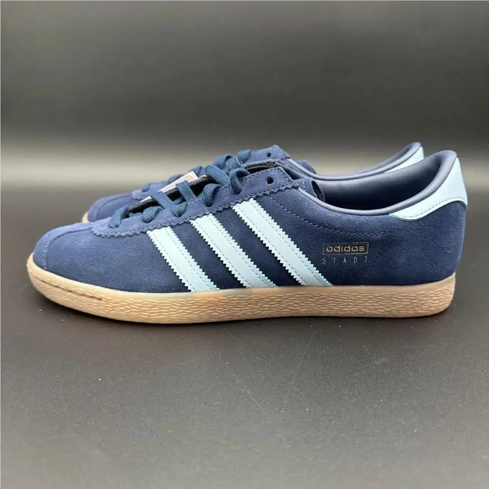 Adidas shoes - adidas Originals Stadt - Originals Stadt - JQ9008 - Night Indigo / Clear Sky / Gum 8