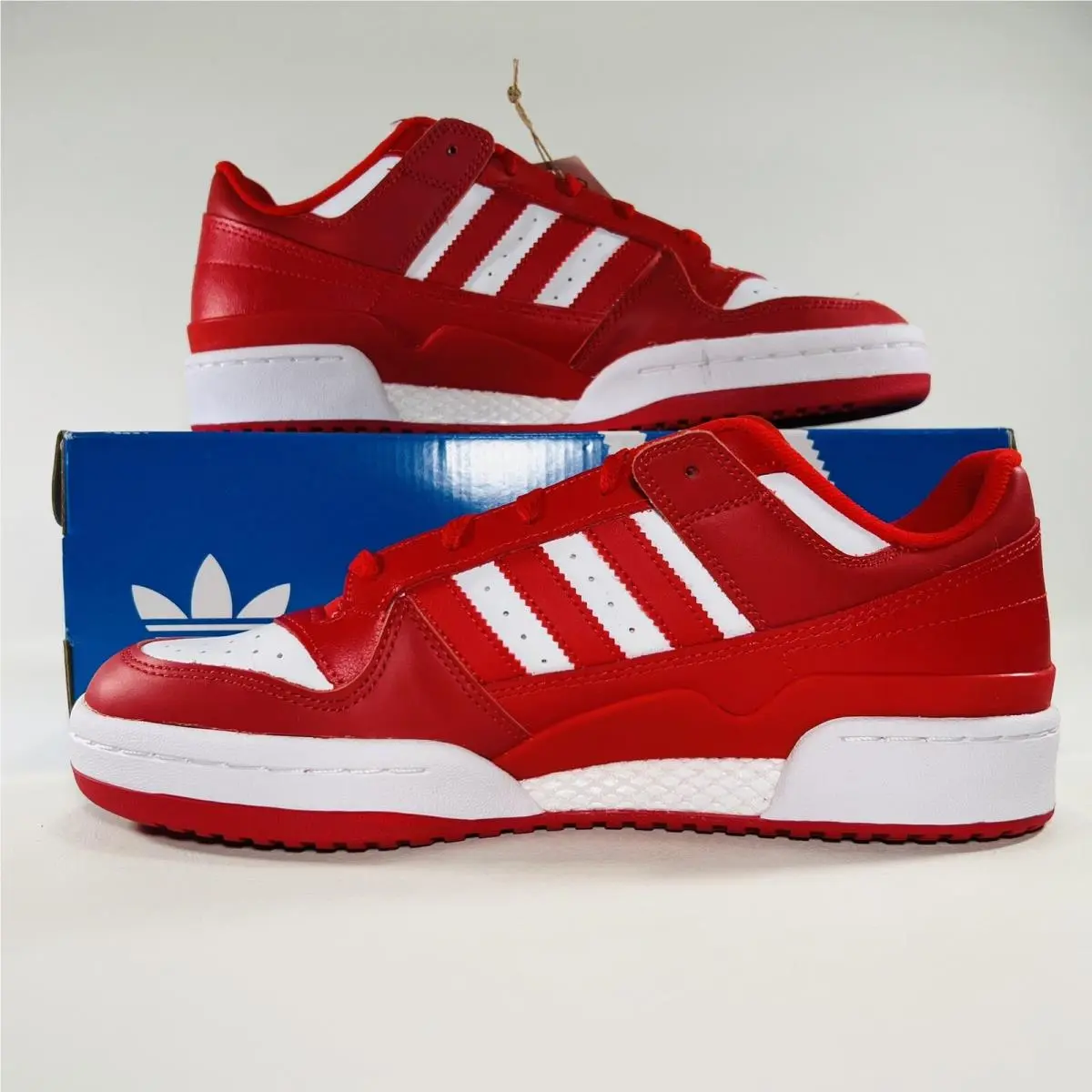 Adidas shoes - adidas Forum Low CL - Forum Low - HQ1495 - Scarlet / Cloud White 0