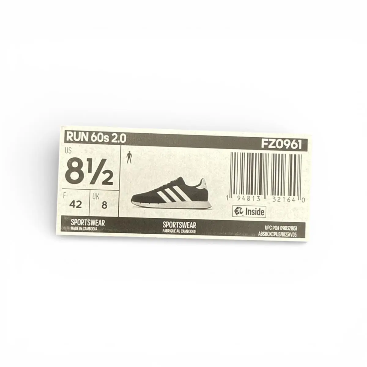 Adidas shoes - adidas Run 60S - Run - Black 5