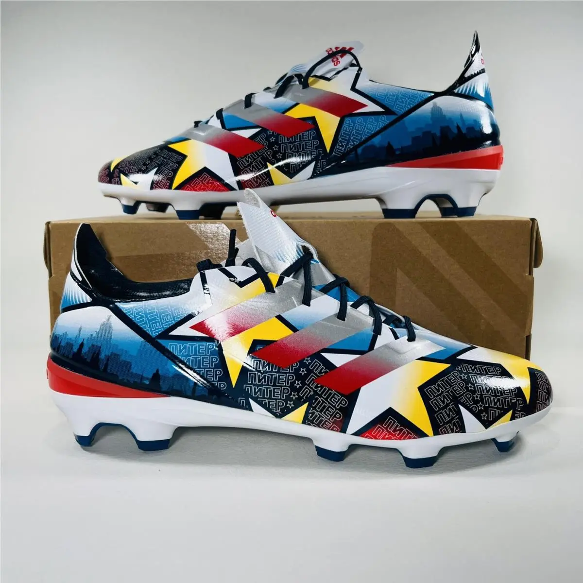 Adidas Gamemode Firm Ground Soccer Shoes Men`s Athletic Sneakers Trainers