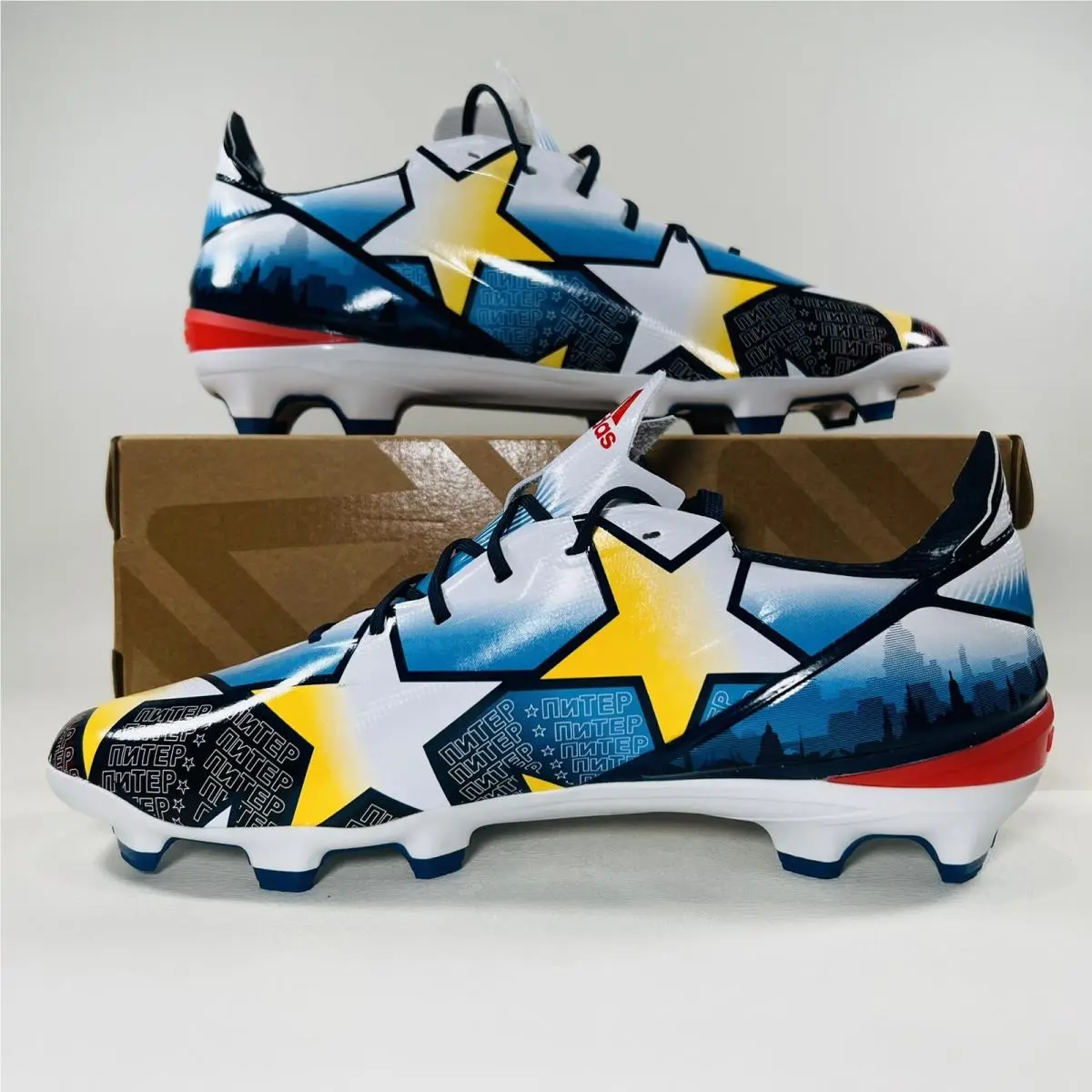 Adidas shoes - adidas Gamemode FG - Gamemode - GZ1103 - Cloud White / Silver Metallic / Pantone 0