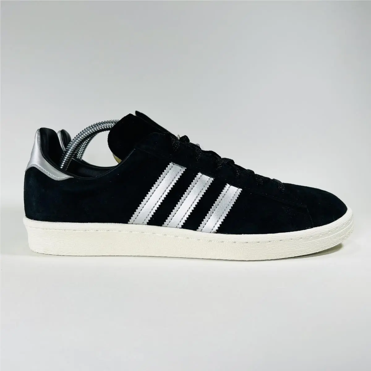 Adidas shoes - adidas Campus 80s - Campus - GX7330 - Black / Off White / Silver Metallic 16