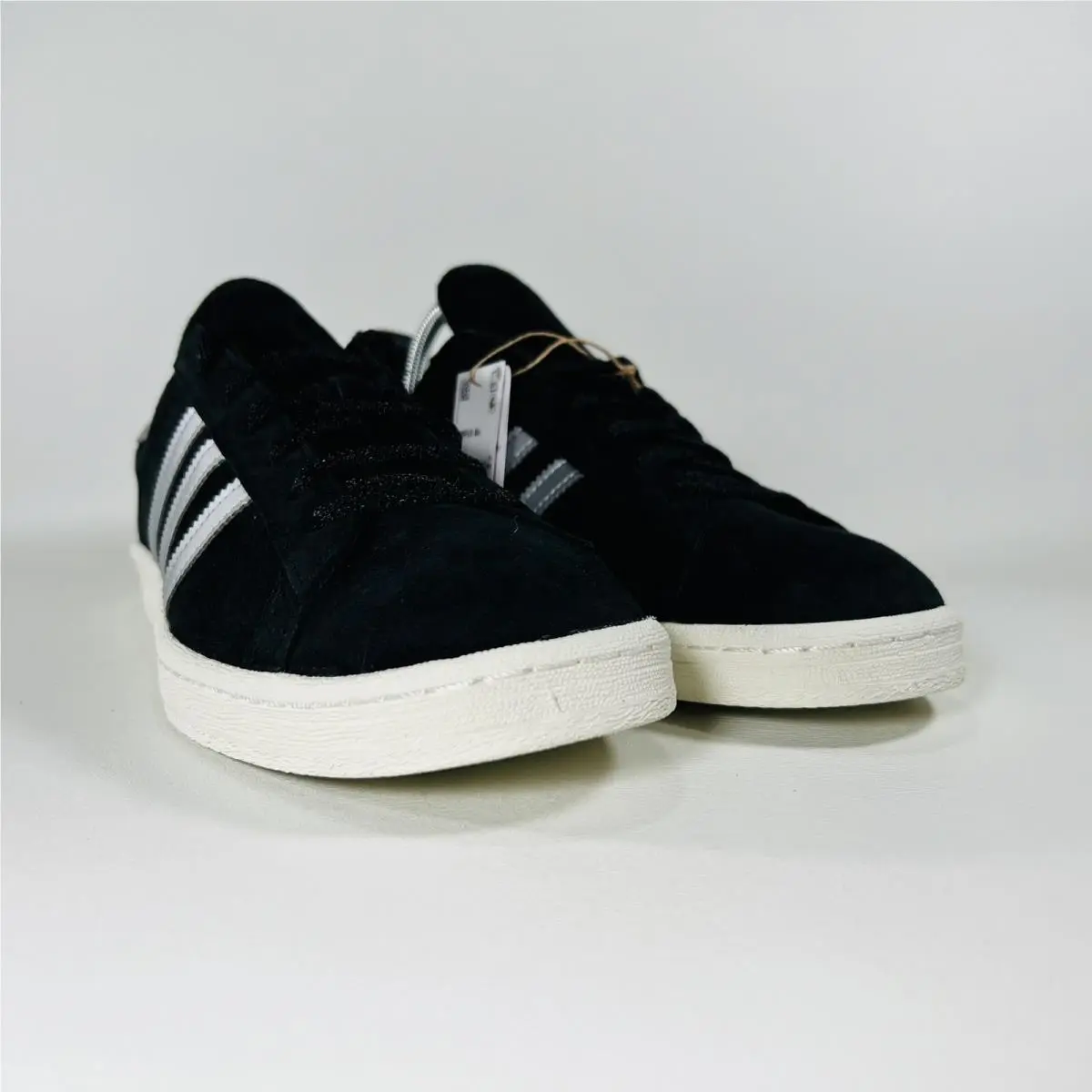 Adidas shoes - adidas Campus 80s - Campus - GX7330 - Black / Off White / Silver Metallic 19
