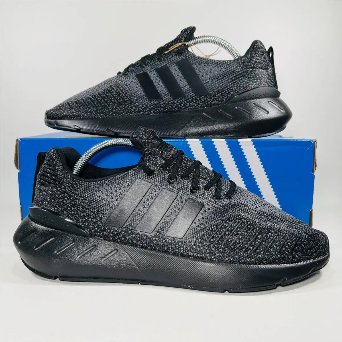 Adidas shoes - adidas Swift Run 22 - Swift Run - GZ3500 - Core Black / Core Black / Grey Five 11
