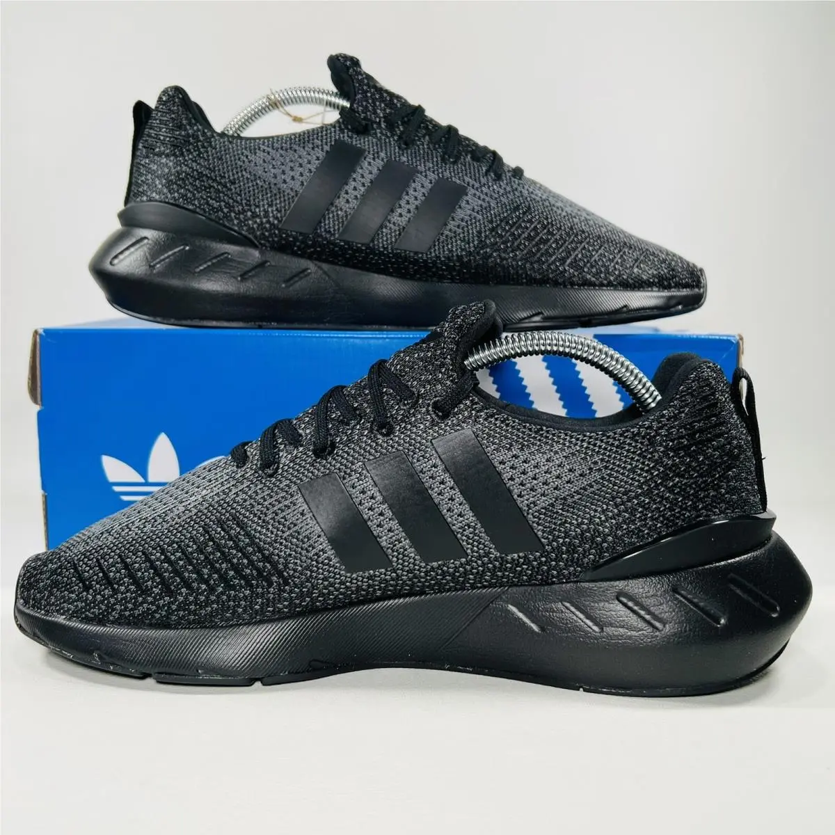 Adidas shoes - adidas Swift Run 22 - Swift Run - GZ3500 - Core Black / Core Black / Grey Five 12