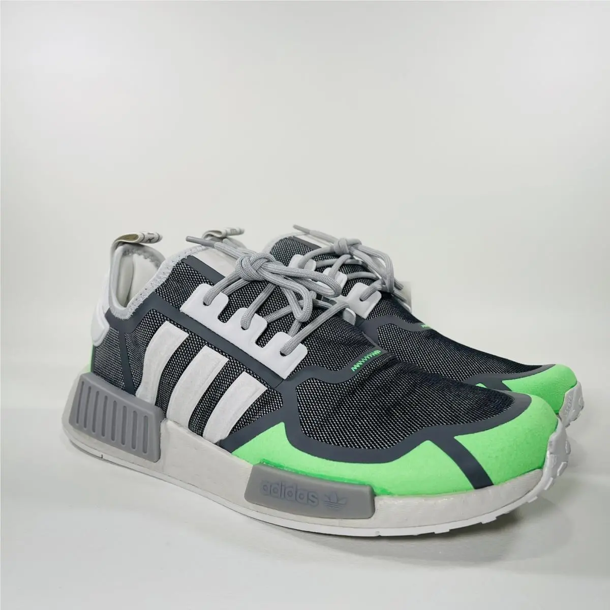 Adidas shoes - adidas NMD R1 - NMD - GZ9275 - Crystal White / Grey Three / Screaming Green 4