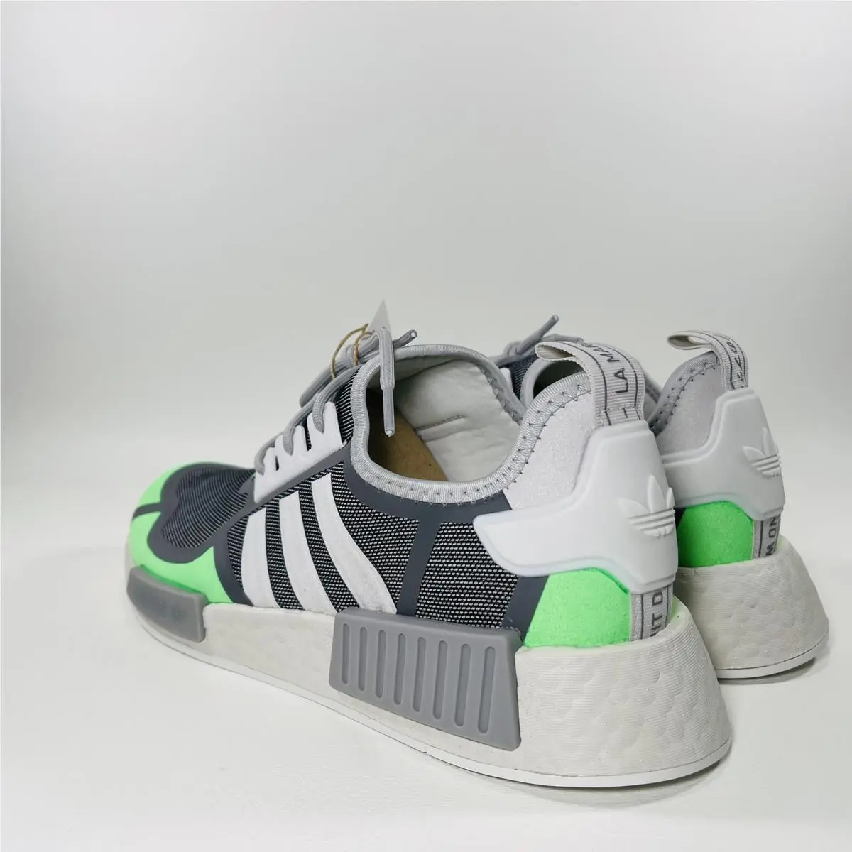Adidas shoes - adidas NMD R1 - NMD - GZ9275 - Crystal White / Grey Three / Screaming Green 17