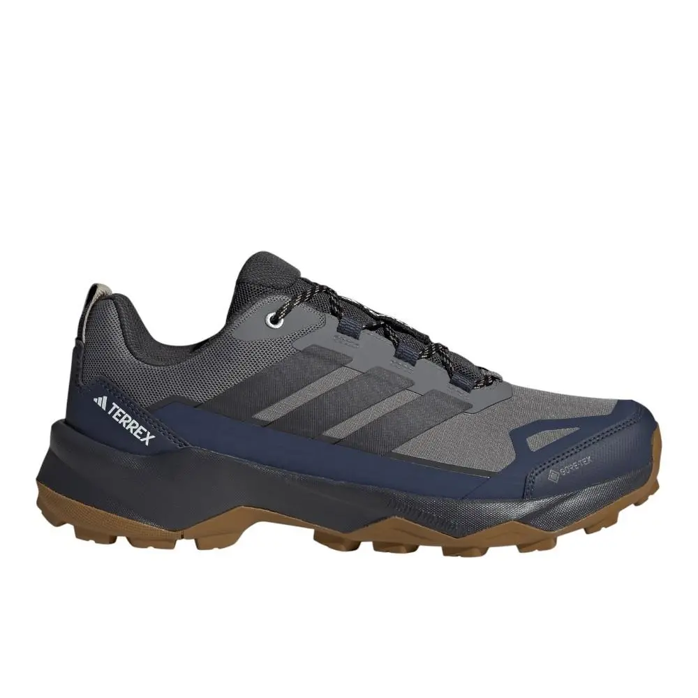 Adidas Terrex Skychaser Ax5 Goretex Hiking Mens Grey Sneakers Athletic Shoes JQ