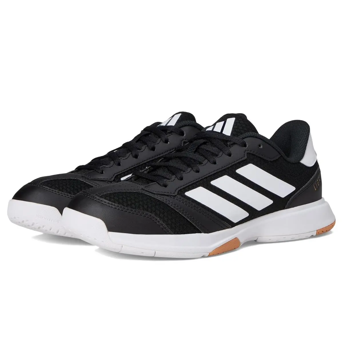 Woman`s Sneakers Athletic Shoes  Ligra 8 Volleyball Shoes Black/White/White by Adidas