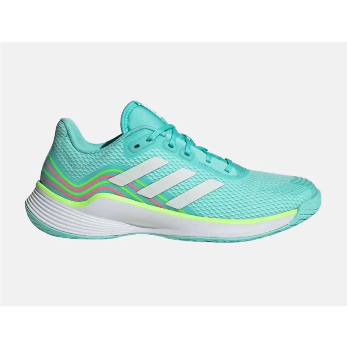 Adidas shoes - adidas Novaflight - Novaflight - Flash Aqua/White/Lucid Lemon 25