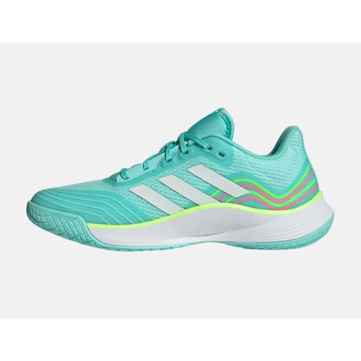 Adidas shoes - adidas Novaflight - Novaflight - Flash Aqua/White/Lucid Lemon 13