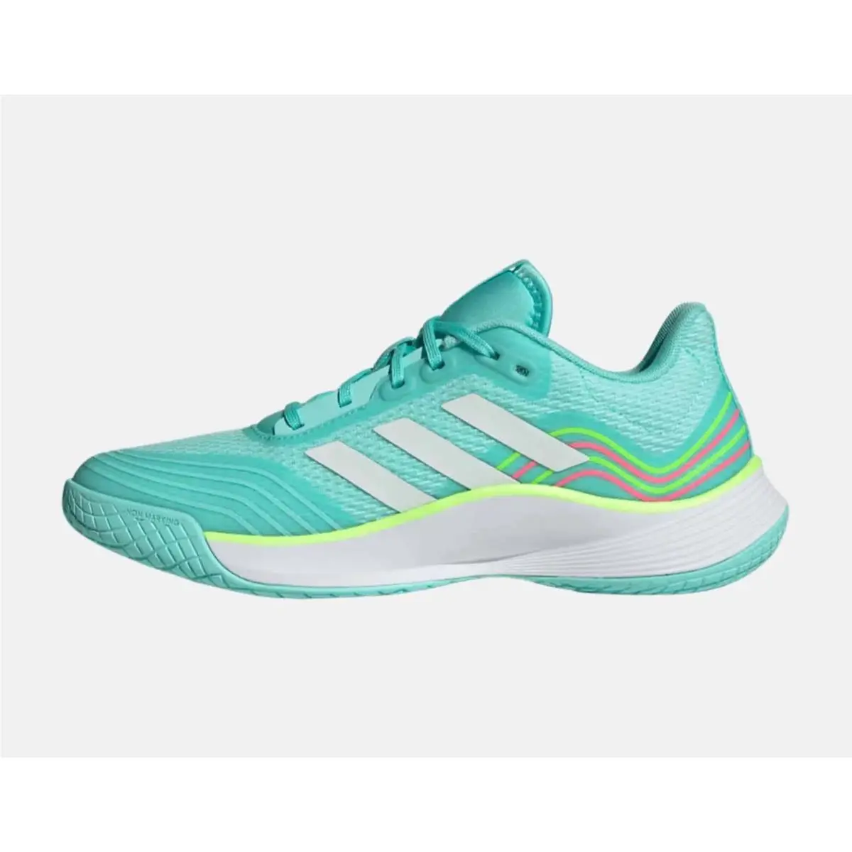 Adidas shoes - adidas Novaflight - Novaflight - Flash Aqua/White/Lucid Lemon 6