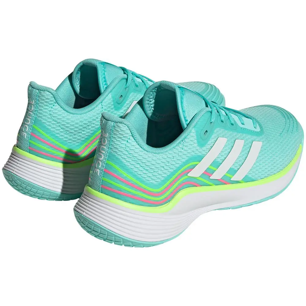 Adidas shoes - adidas Novaflight - Novaflight - Flash Aqua/White/Lucid Lemon 20