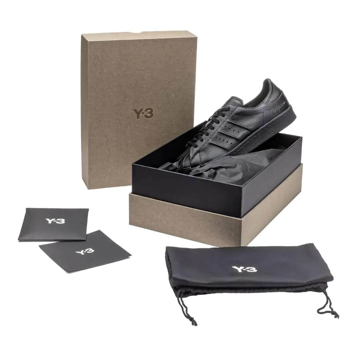 Adidas shoes - adidas Y-3 Superstar - Superstar - IE3237 - Black 7