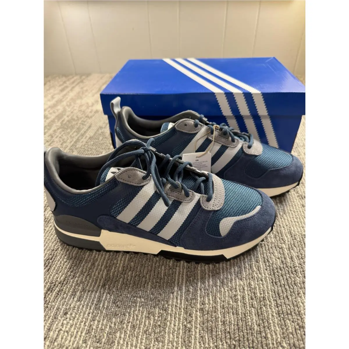 Adidas shoes - adidas ZX 700 HD - H01850 - Blue 0