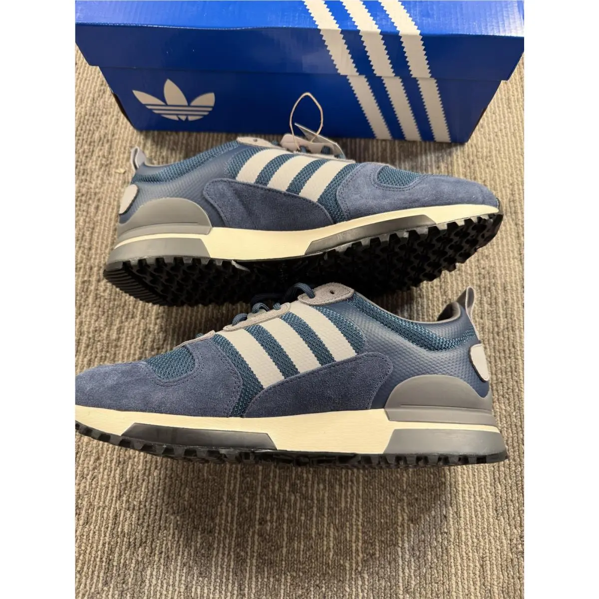 Adidas shoes - adidas ZX 700 HD - H01850 - Blue 5