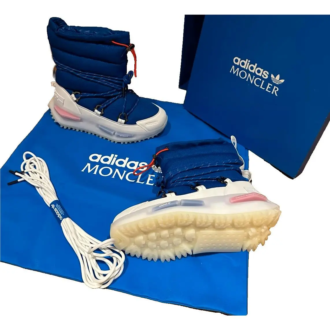 Adidas shoes - adidas NMD Mid Moncler - NMD Mid Moncler - IF0221 - Blue 0