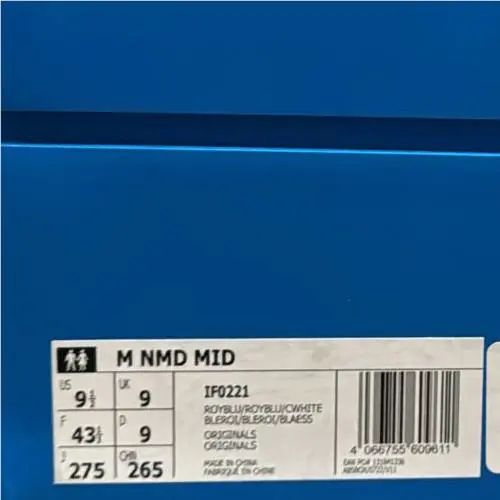 Adidas shoes - adidas NMD Mid Moncler - NMD Mid Moncler - IF0221 - Blue 0