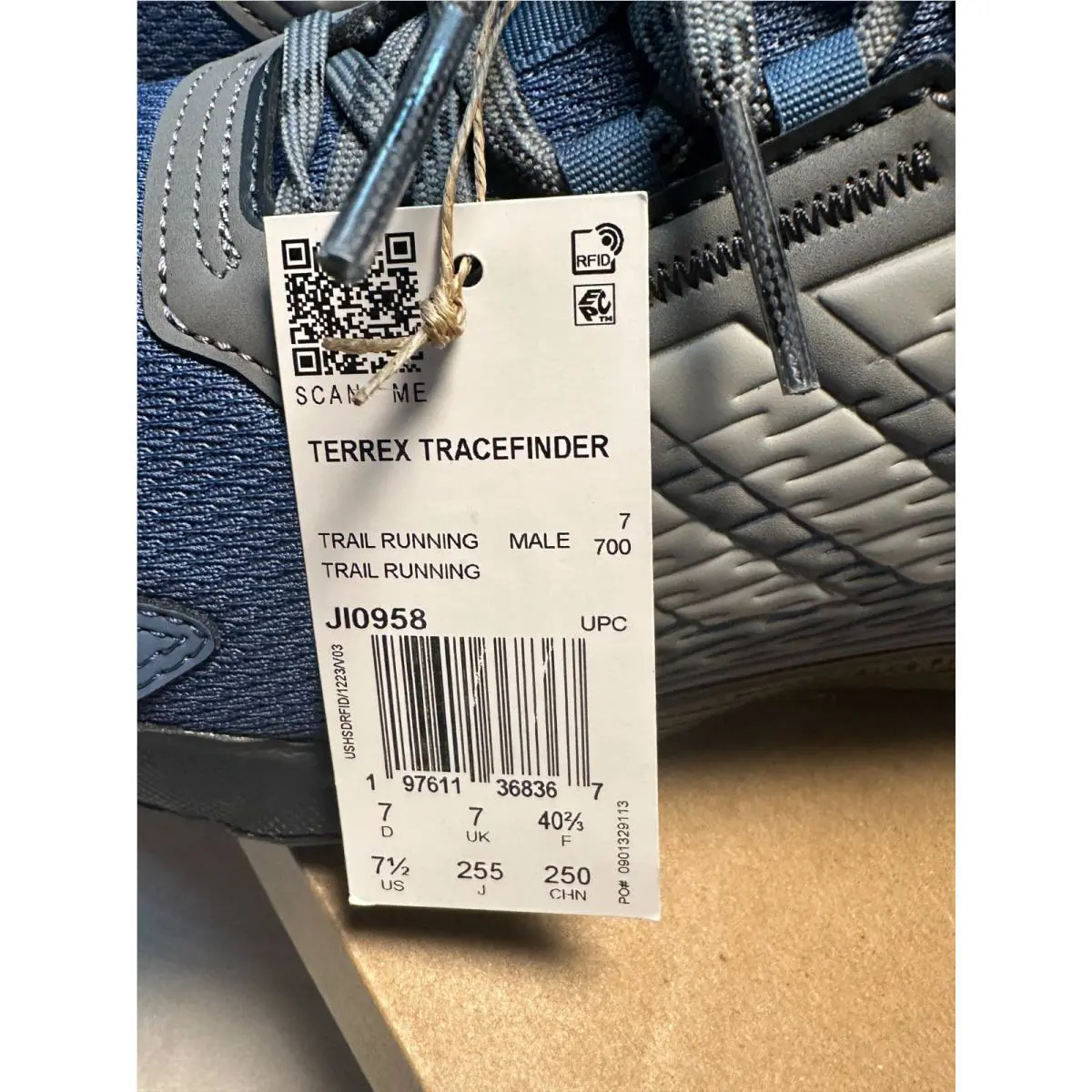 Adidas shoes - adidas TERREX Tracefinder - TERREX Tracefinder - jI0958 - Blue 3