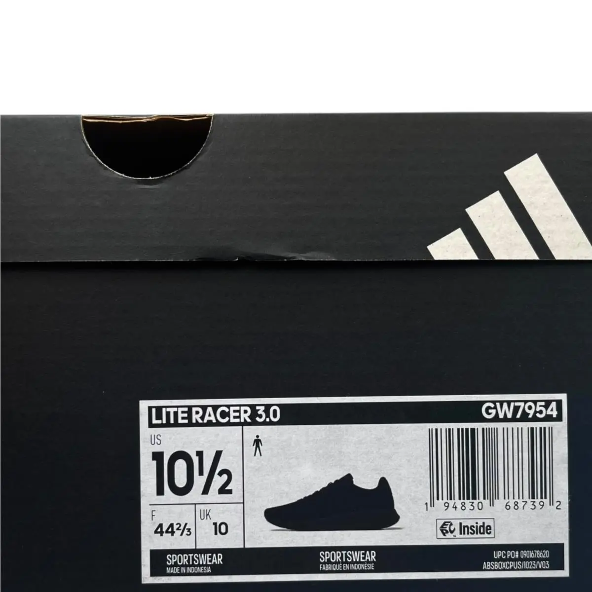 Adidas shoes - adidas Lite Racer - Lite Racer - GW7954 - Black (UPC: 194830687392) 10