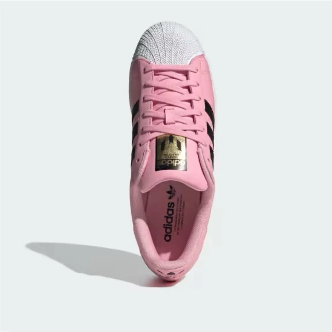 Adidas shoes - adidas Superstar - Superstar - JR1520 - Light Pink/Core Black/Gold Metallic 4