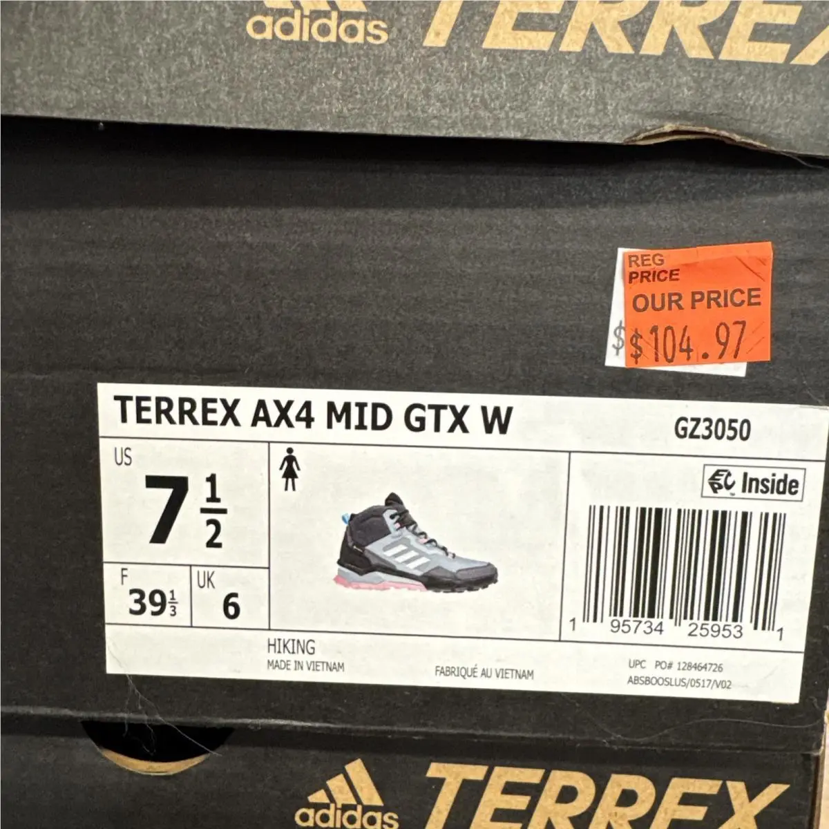 Adidas shoes - adidas TERREX AX4 - TERREX - HQ3050 - Multicolor 3
