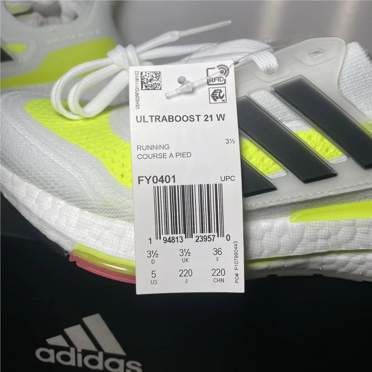 Adidas shoes - adidas Ultraboost 21 - Ultraboost - FY0401 - White 2
