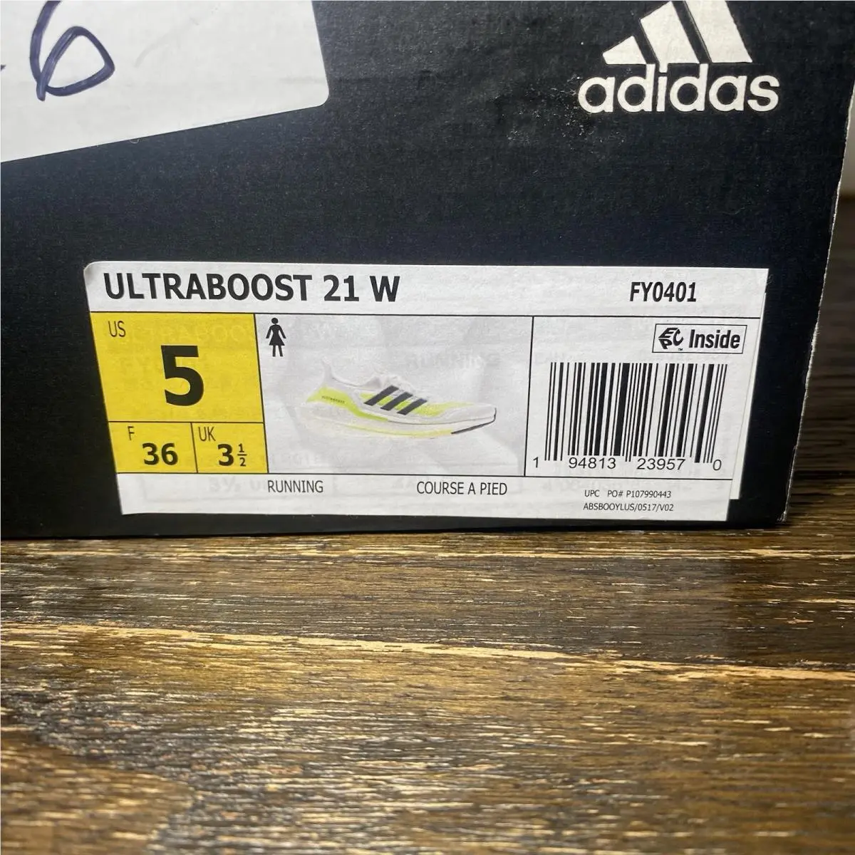 Adidas shoes - adidas Ultraboost 21 - Ultraboost - FY0401 - White 4