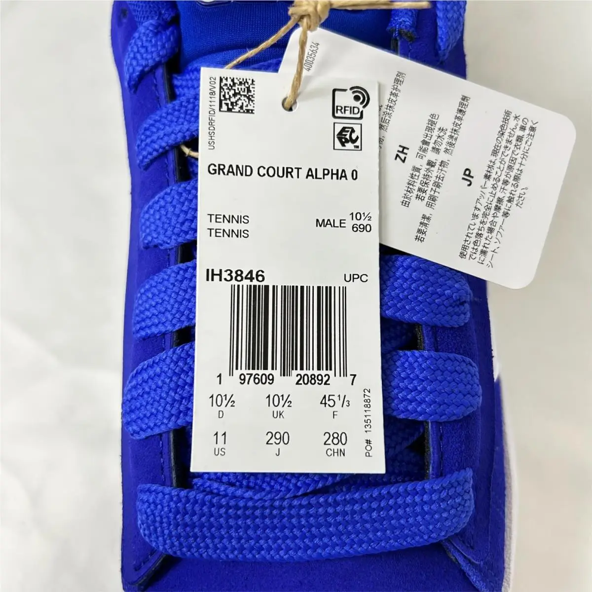 Adidas shoes - Grand Court Base 00s - Grand Court Base - IH1039 - Blue, White 4